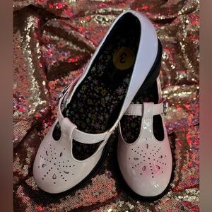 Jellypop Girls Pink Mary Jane Shoes Size 3